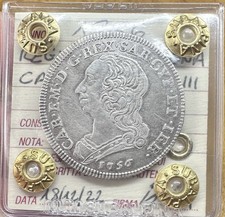 MONETA REGNO DI SARDEGNA CARLO