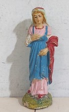 91806 Pastorello Presepe - Statuina in pasta - Donna