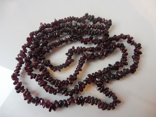 Collana lunga granato 86cm - lunga,