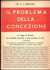 Il problema della concezione. La legge di knaus.
