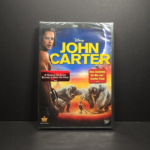 New sealed john carter dvd - john, (dvd