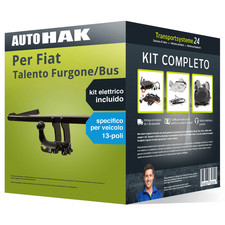 Gancio traino estr. per Fiat