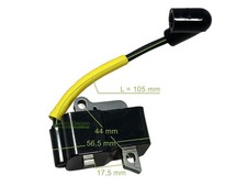 Bobina accensione per motosega Jonsered GC GR 2036 2032 26 Walbro MB19-1...