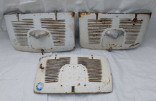 3 cofano motore fiat 600 D 750 multipla portellone baule luce targa alluminio