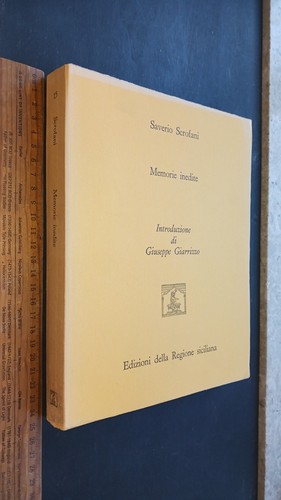 Saverio scrofani memorie - saverio,
