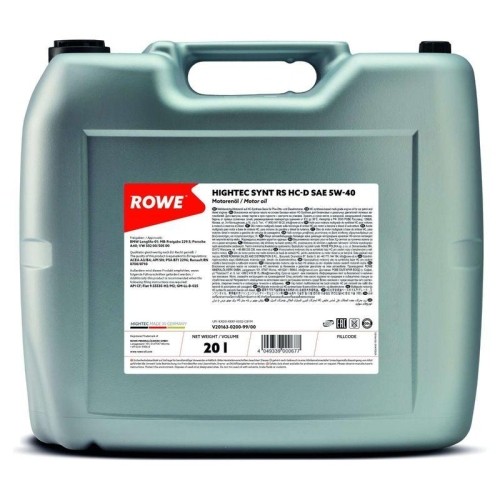 Olio motore rowe hightec - olio,