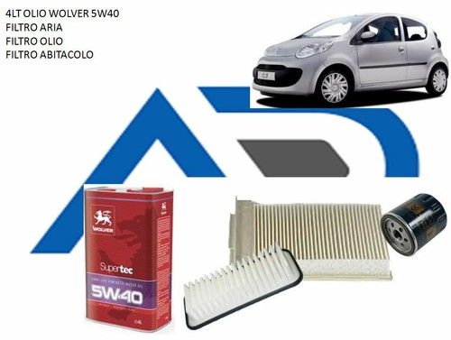 Kit filtri toyota aygo - filtri,