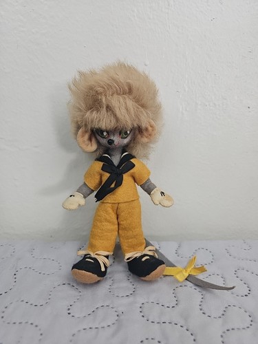 Peluche pupazzo vintage ratita - pupazzo,