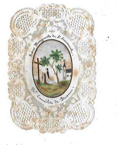 Ancienne image religieuse - ancienne,
