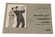Metodo per Armonica a Tasto Melodica Clavietta Pianiche Melodie Brani Popolari