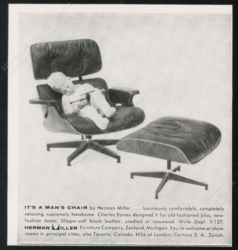 1957 charles eames poltrona - 1957,