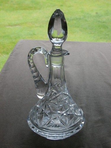 Decanter aceto olio alto - alto, 9,5"