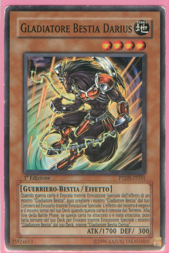 Gladiatore bestia darius - bestia,