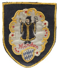 patch Munchen monaco germania turistico viaggi escursionismo ricamo scaut