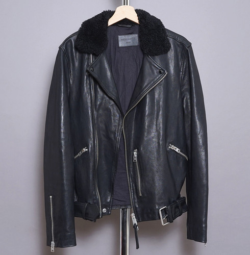 All saints giacca pelle uomo - saints,