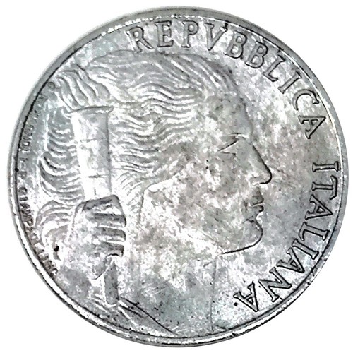 Moneta copia italia lire - italia, 5