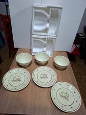 NUOVO SET 3 TAZZE CON PIATTO