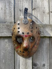Maschera personalizzata Friday The 13th Jason Voorhees Freddy Vs Jason Battle Damaged Horror