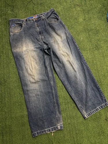Jeans denim vintage y2k larghi - jeans,