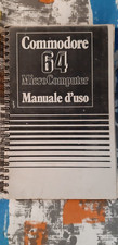 Vintage Manuale d' uso Commodore C64 ad anelli - Italiano