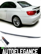 Spoiler Posteriore cofano Nero