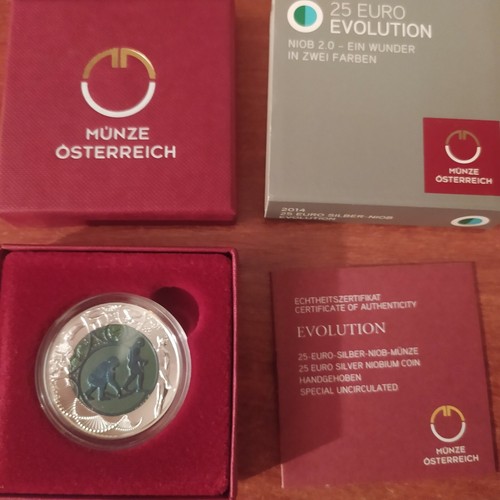 Moneda niobio austria - moneda,