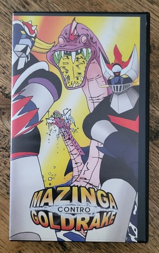 Mazinga contro goldrake vhs - contro,