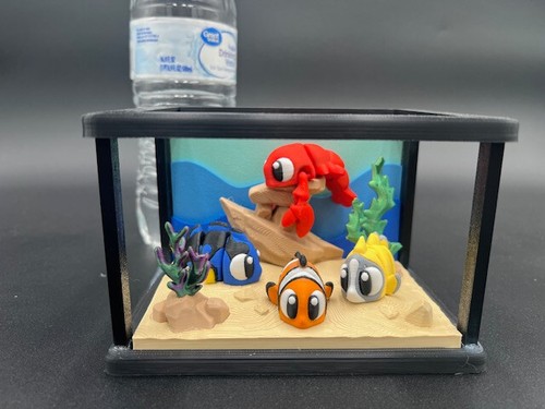 Diorama per acquario - , stampato