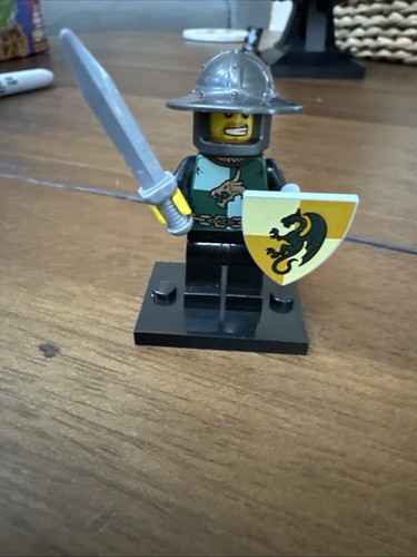 Lego cavaliere drago con - cavaliere,
