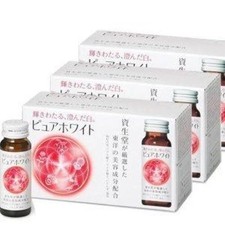 Shiseido Pure White Drink 50 ml (1,69 fl oz), Confezione da 30 bottiglie