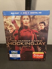 Hunger Games Mockingjay Part 2 Steelbook Blu-ray DVD Digital Brand New Sealed !!