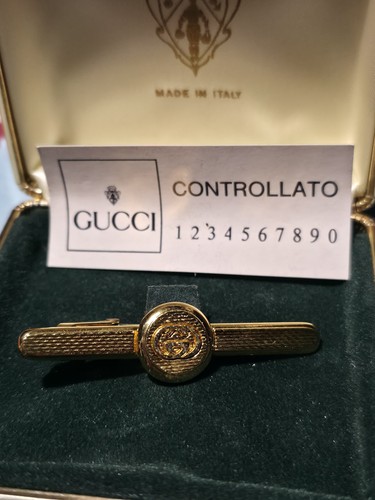Fermacravatta gucci anni 2000 - fermacravatta,