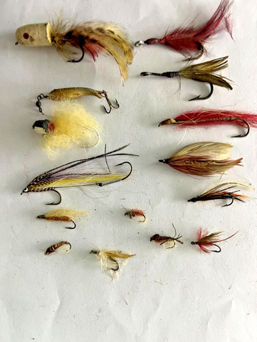 Lotto esche pesca mosca - lotto,