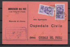 AMG VG, storia postale