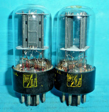 2 tubi Western Union 6SN7GTB