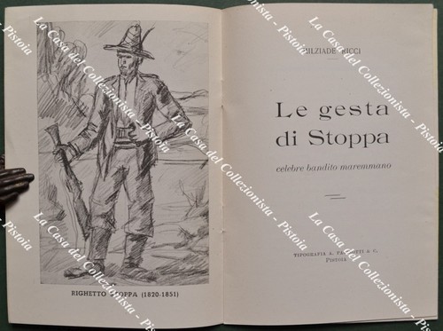 Brigantaggio milziade ricci - brigantaggio.,