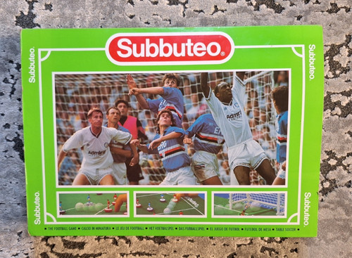 Cofanetto vintage subbuteo - cofanetto,