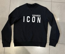 Felpa DSQUARED2 Icon nera con