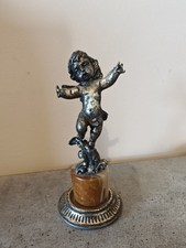 vintage dancing putto signed