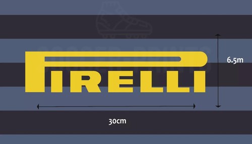 Pirelli front sponsor - pirelli,