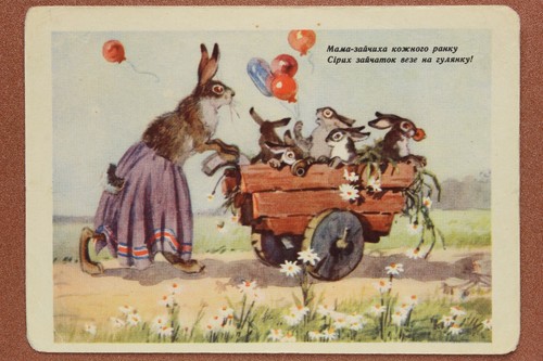 Dressed hare mom - mom, a