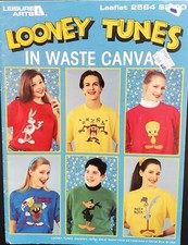 looney Tunes In Waste Canvas Cross Stitch Patterns By Leisure Arts