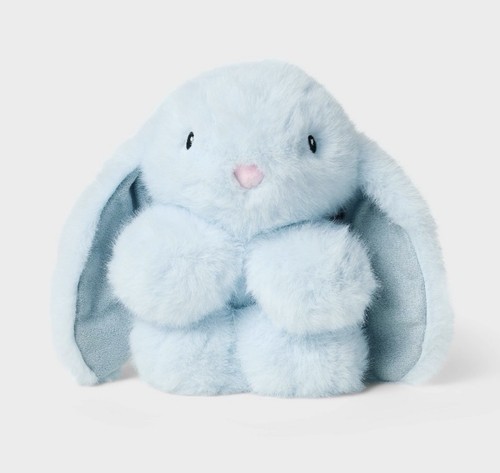 Coniglietto blu peluche