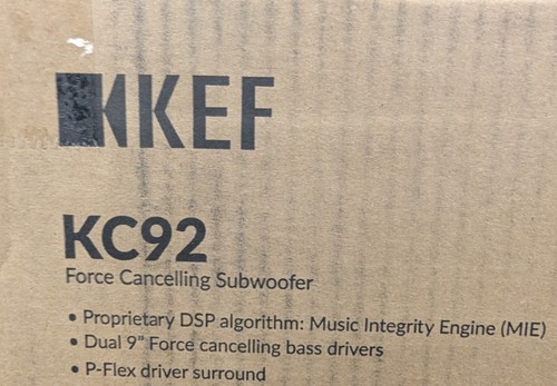 Kef kc92 subwoofer alimentato - kc92,