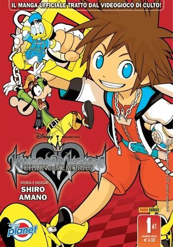 Kingdom hearts chain - hearts,