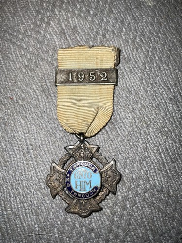 1952 medal religious unto - medal, him