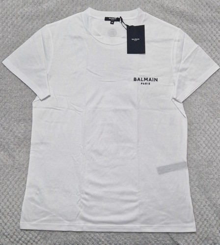 Shirt balmain logo ricamato - logo,