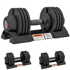 SPORTNOW Set di manubri, manubri con pesi, set di manubri corti