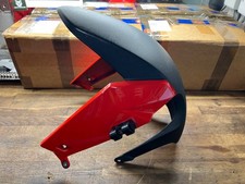 Parafango anteriore rosso moto