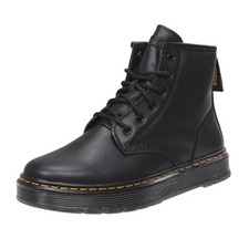 Dr. Martens Brooklin Chukka - Lusso Nero - Uomo Scarpe Stivaletti Stringati